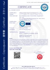 CE-Welding Rotator certificate of Wuxi Weldsuccess Automation Equipment Co., Ltd. – certificate photo, supplier certificates section
