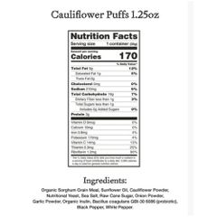 High Quality Rob's Brands - Best Seller Collection -1.25oz Cauliflower Puffs - Image 2