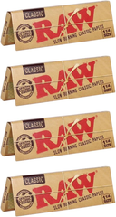 Natural Unbleached Rolling Smoking Papers King Size Slim Thin Slow Burning Paper - Image 2