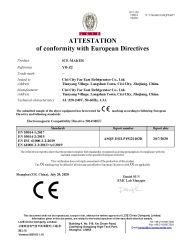 Ice Maker Certificate certificate from CiXi Shengdongzhi Electrical Appliance Co., Ltd.
