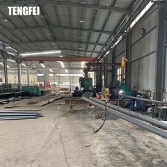 Solar LED Street Light Pole with Hot Hip Galvanization Finish - Image 4