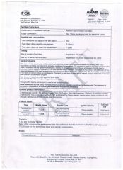 test report certificate of Shenzhen Zhushan New Energy Technology Co. Ltd – certificate photo, supplier certificates section
