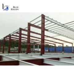 High-Rise Prefab Hall Building Plan Design Steel Structure Construction - Image 3