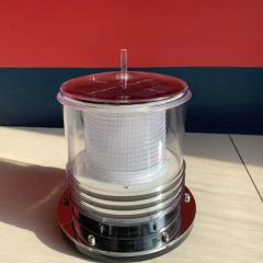 Aviation Obstruction Lights for Boat Solar Warning Navigation Lights - Image 1