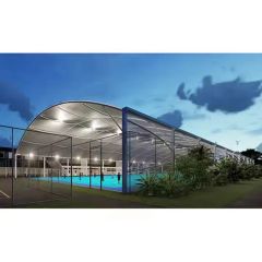 Qfan China Indoor Padel Tennis Court Equipment with Turf - Image 5