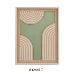 MDF Abstract Line Hanging Wall Art Frame - Image 4