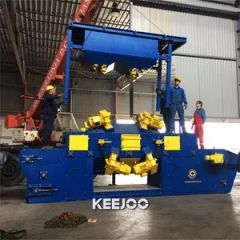 Wire Mesh Belt Shot Blasting Machine PLC Seimens Condition New Model NO. QWD Specification CE HS Code 84798190 Trademark KNNJOO - Image 1