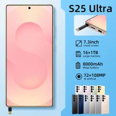 S25 Ultra 5g Smartphone Android 5g Gaming 16tb+1tb Storage 108MP Rear 4K LED Deca Core Global Version French English - Image 2