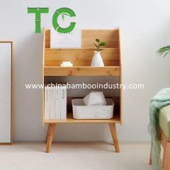 TCBS008 Bamboo Wood Storage Holders Rack Natural 1Y MOQ500 Trademark TC Condition New Folded Unfolded Model NO. TCBS008 HS Code 4419190000 - Image 2