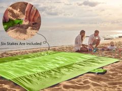Lightweight Large Size Beach Mat Versatile Sand Proof Nylon Beach Blanket - Image 6