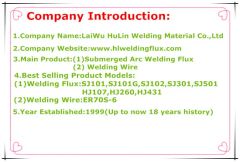 Welding Flux Hj107 OEM Offered Brand Panding Type Inorganic Size 10-50 Mesh Model NO. HJ107 Trademark Panding HS Code 381090000 - Image 2