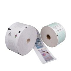 Bank Slip ATM Roll Coated Thermal Paper Layer 1 Origin China Trademark Huqiu HS Code 48169010 Specification 80mm Brightness - Image 3
