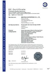 CE Certificate certificate from Medtrue Enterprise Co., Ltd.