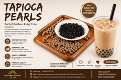Bubble Tea Boba Pearls 3kg Chewy Premium - Image 2