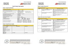Factory SGS Report certificate from Foshan Nanhai Epe Truss Stage Equipment Co., Ltd