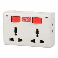 CNG Plug Sockets Pack Type Box Voltage 220 V Shape Rectangle Body Material PVC Power Source - Image 1