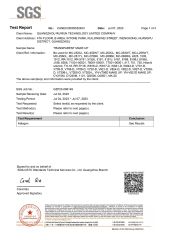 SGS Halogen-free Report for Transparent Solvent certificate from Zhongshan Hongli Handware Store (Individul Business Owner)
