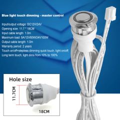 Control Power Driven Dimming Touch Switch Suitable for LED Strip Light Cabinet Lights - Image 5