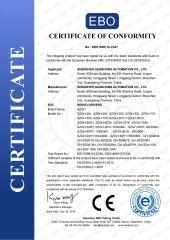 CE certificate from Shenzhen Guanhong Automation Co., Ltd.