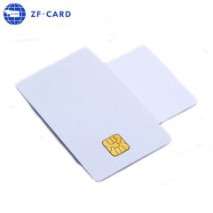 PVC Cards with Atmel At24c256 256K-Bits Chip White Card - Image 1