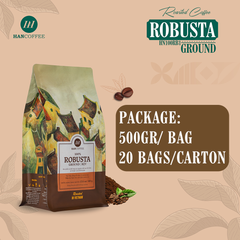 TOP SELLING OEM PRIVATE LABEL ROASTED VIETNAMESE COFFEE ROBUSTA ARABICA WHOLESALE COFFEE BEANS BAGS - HANCOFFEE HIGH QUALITY – product photo 3, product detail gallery