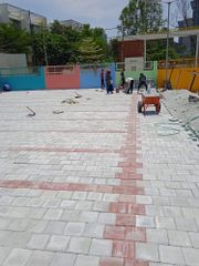 brick Color Grey Eco Friendly Yes Shape Rectangular Thickness(mm) 60/80 Usage/Application Floor Brick Type Concrete - Image 2