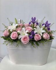 iron flower pot - Image 1