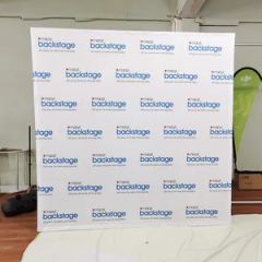 Custom Designed Portable Business Promotion Fabric Backdrop Banner Wall Fast Shipping Trade Show Pop-up Display Stand - Foshan Dasi Metal Technology Co., Ltd.