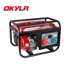 Okyla Portable 2kw 2kVA 2500W 2800W 3000W 4000W 5000W 6000W 7000W 8000W Small Household Factory Price Fuel Save Self Running Gasoline Petrol Generator - TAIZHOU OKYLA MACHINERY CO., LTD.