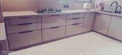 Traditional Modular Kitchen Material Aluminium Finish Type Polished Kitchen Design U-Shape Appearance Traditional Accessories Slide - Image 3