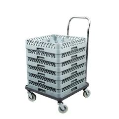 Commercial Kitchen Cup Rack Glass Drying Storage Racks Restaurant Plastic Glass Rack - Image 4