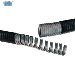 PVC Coated Flexible Galvanized Steel Corrugated Metal Conduit for Network Cables - Image 4