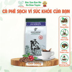 Bazan Đỏ Men’s Coffee Culi Robusta: Bold Flavor, 500g - 1kg Bag - Image 1