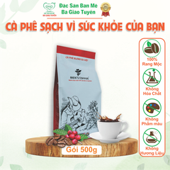 Bazan Đỏ Men’s Coffee Blend Gu Viet: Rich Flavor, 500g - 1kg Bag - Image 1