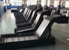 Customized Color Horizontal Conveyor for Iron Filling Collection Solutions - Cangzhou Tiray Machine Tool Accessories Co., Ltd.