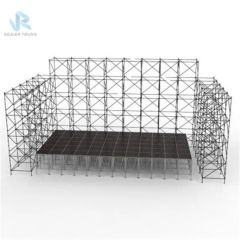 Galvanized Steel Horizontal Ledger End Ringlock Scaffolding Components System Layer Stage Truss - Image 3