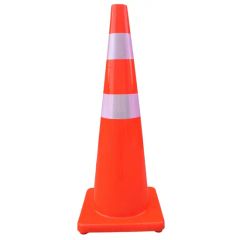 SLT-PV70A Soft PVC Road Safety Traffic Barriers Cone Red Cone - Image 5
