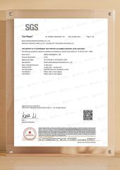 BIOBASED ROHS certificate of Belpack (Shanghai) Packaging Co., Ltd. – certificate photo, supplier certificates section