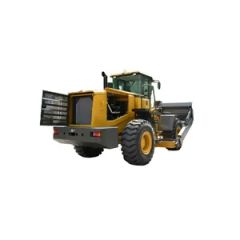 Compact 4 Wheel China Small Bulldozer Mini Dl240 for Sale - Image 1