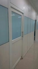 Modular Office Partition Material Aluminum Panel Thickness 60 mm Usage/Application Office Application Area Interior Partition Type Full - Image 2