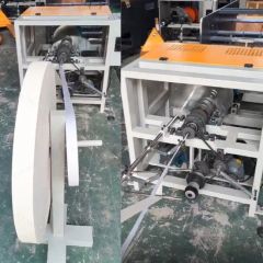 Paper Bag Twist Rope Handle Rope Making Machine Weight 390 Voltage 220 V Material Paper Trademark SHARE Model NO. SR-ZSJ1 - Image 3