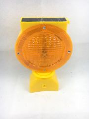 Traffic Flashing Warning Block Blinker Light Shape Round Life 3~5years Model NO. LZD Patterns Circle Light Source LED Material - Image 1