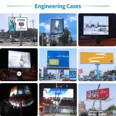 Double Sided Steel Structure Galvanized Advertising Billboard - Image 5
