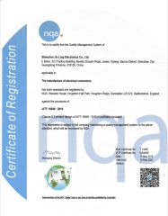 IATF Certification certificate from Shenzhen Jinling Electronics Co., Ltd.