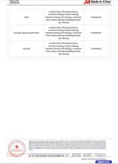 Certification Report certificate from Changzhou Richwood Decorative Material Co., Ltd.