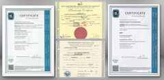 Registration  certificate from Compass Commodities International