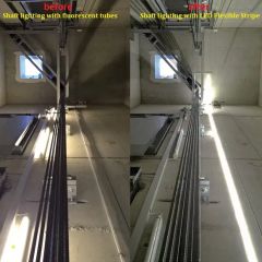 Fluorescent LED Construction TUV/ETL Strip Light Use for Elevator Shafts - Image 4