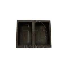 Graphite Ingot Mould for Gold Silver Platinum Bar Graphite Crucible - Image 5
