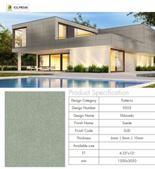 Exterior Wall Claddings Lifespan 12 Years Fire Retardant Fire Retardant Anti-dust Properties Anti-dust Technology Used Gle - Image 4