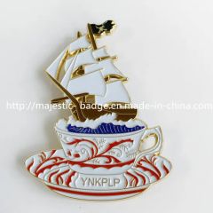 Customized Soft Enamel Sailboat Pin - Image 3